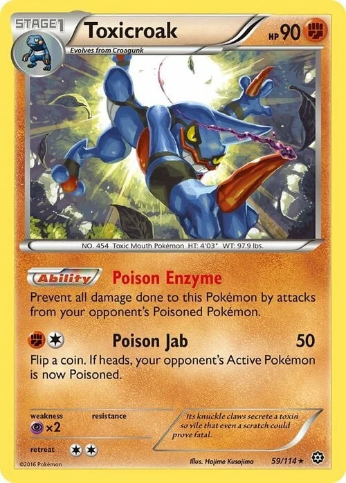 Toxicroak — Steam Siege