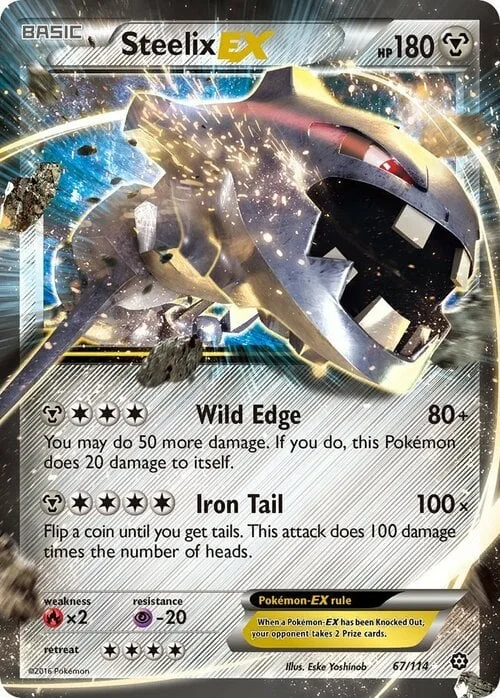 Steelix EX — Steam Siege