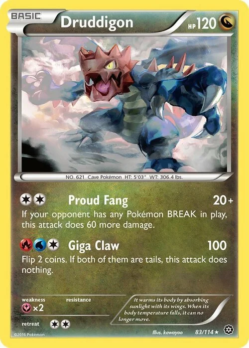 Druddigon — Steam Siege