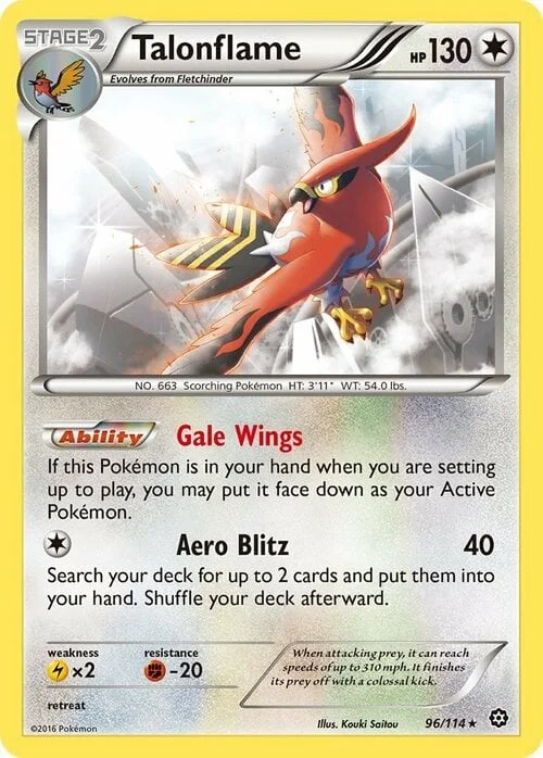 Talonflame — Steam Siege