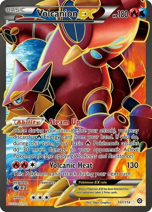 Volcanion EX — Steam Siege