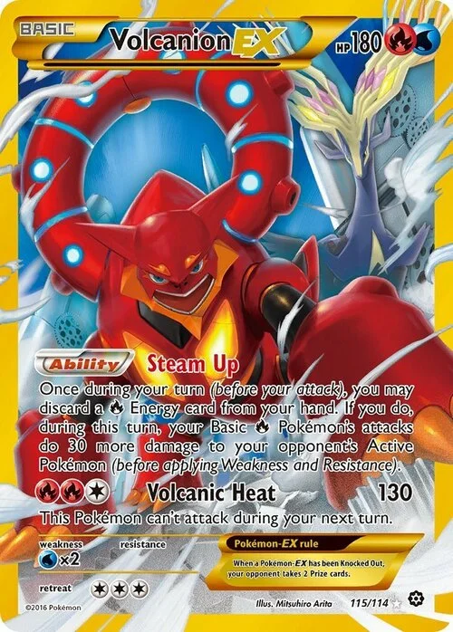 Volcanion EX — Steam Siege
