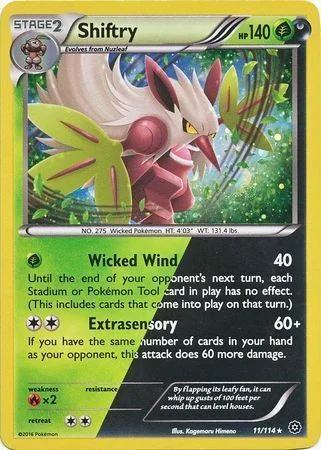Shiftry — Steam Siege Promos