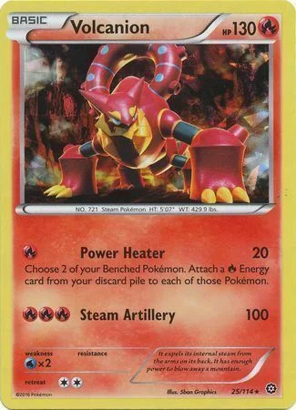 Volcanion — Steam Siege Promos