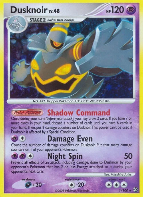 Dusknoir Lv.48 — Stormfront