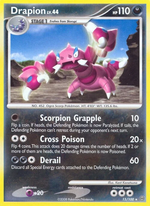 Drapion Lv.44 — Stormfront