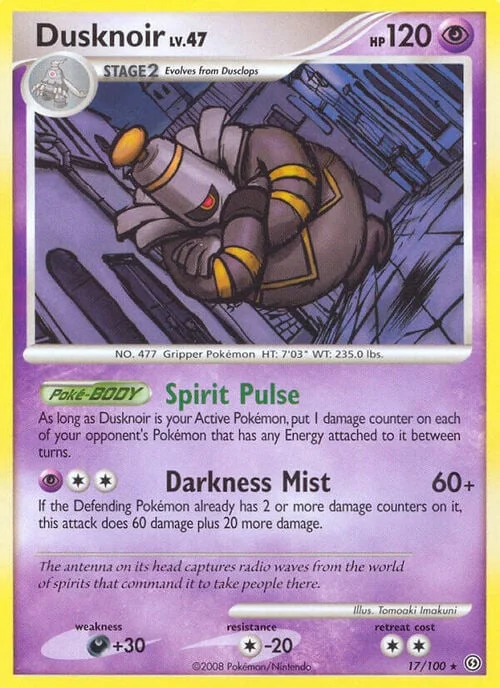 Dusknoir Lv.47 — Stormfront