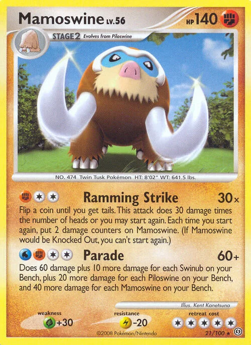 Mamoswine Lv.56 — Stormfront