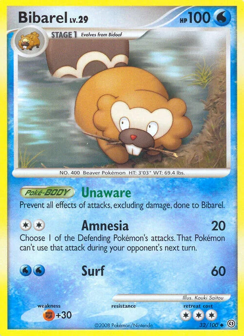 Bibarel Lv.29 — Stormfront