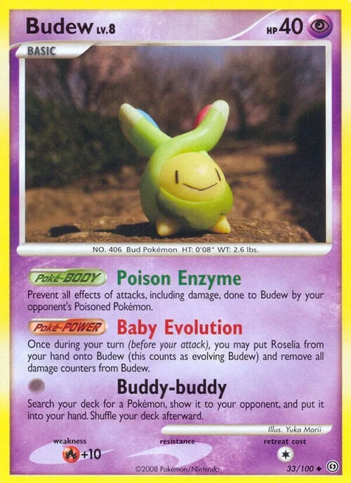 Budew Lv.8 — Stormfront