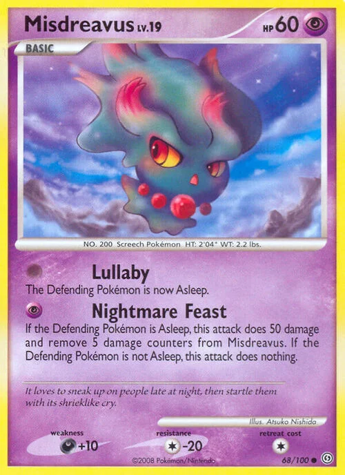 Misdreavus Lv.19 — Stormfront