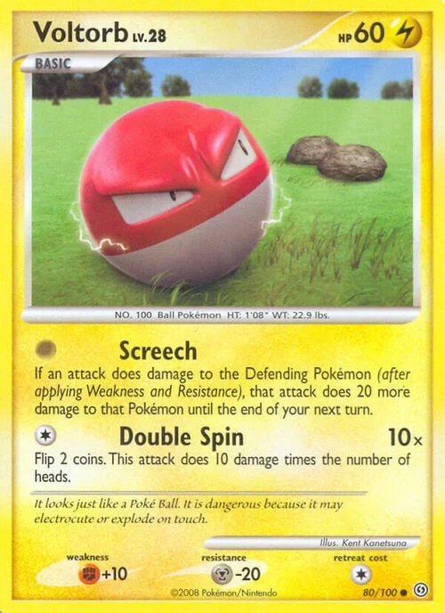 Voltorb Lv.28 — Stormfront