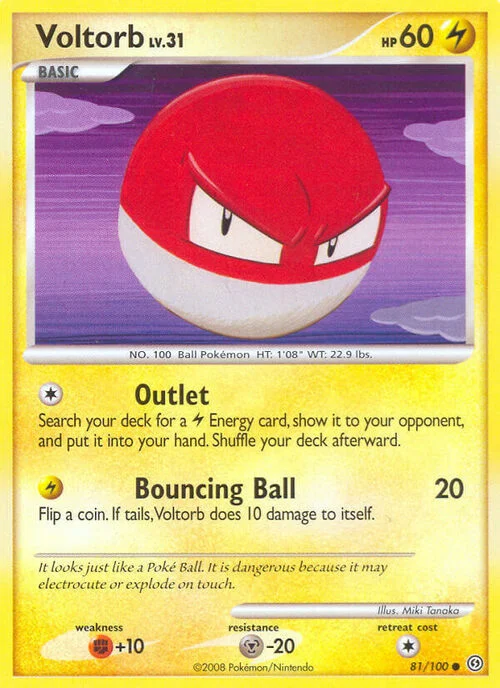 Voltorb Lv.31 — Stormfront