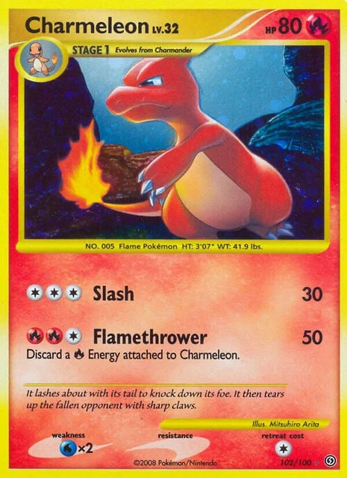 Charmeleon Lv.32 — Stormfront