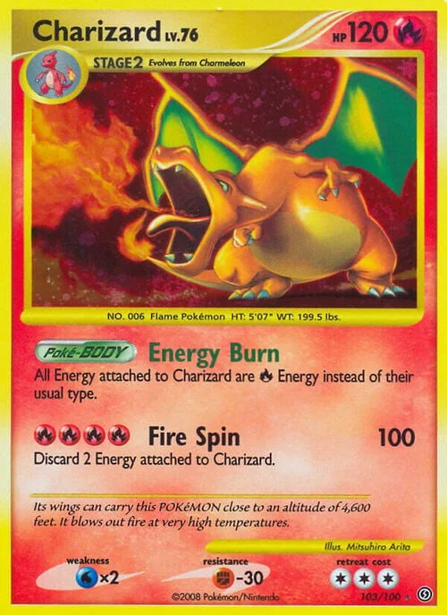 Charizard Lv.76 — Stormfront