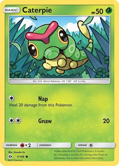 Caterpie — Sun & Moon