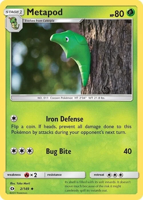 Metapod — Sun & Moon