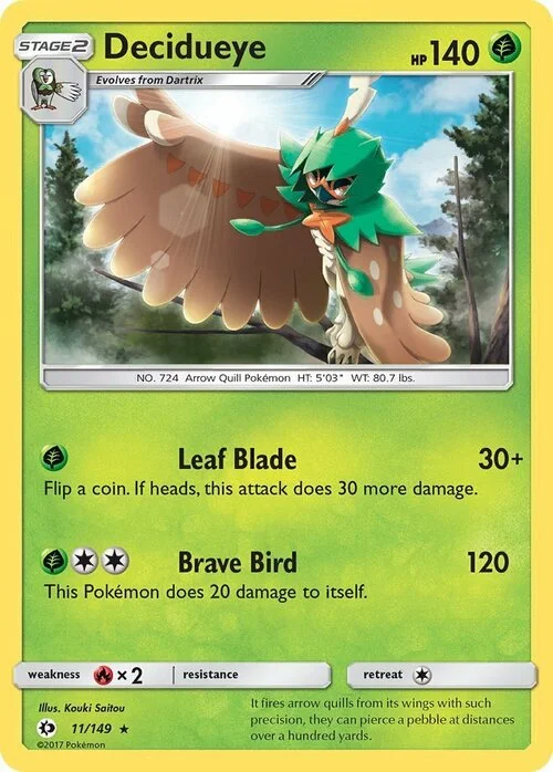 Decidueye — Sun & Moon