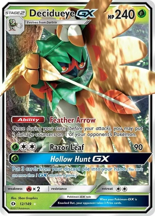 Decidueye GX — Sun & Moon