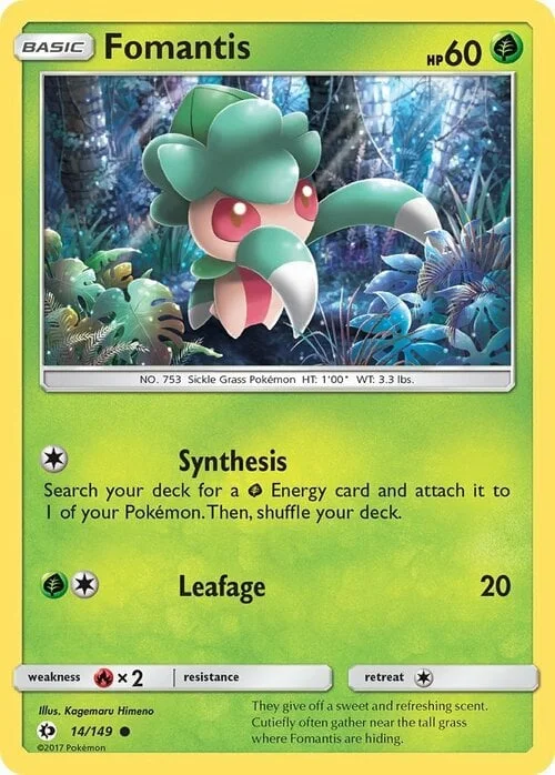 Fomantis — Sun & Moon