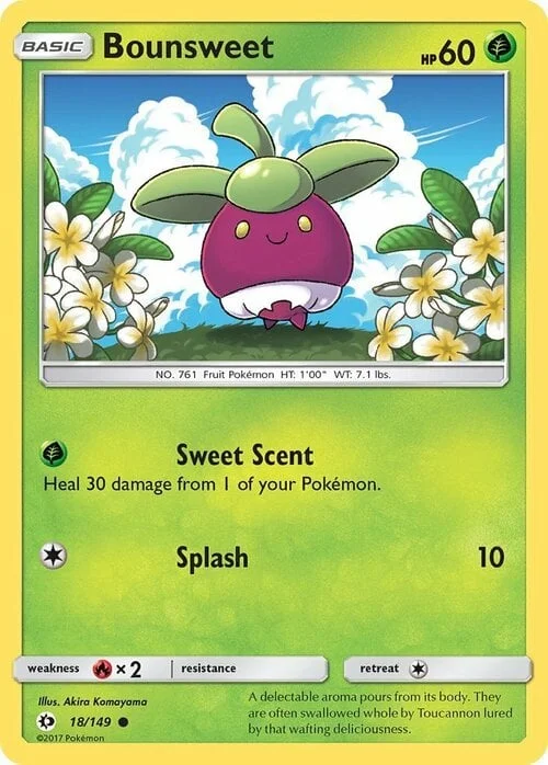 Bounsweet — Sun & Moon