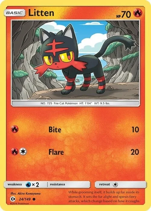 Litten — Sun & Moon