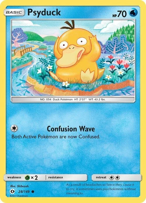 Psyduck — Sun & Moon