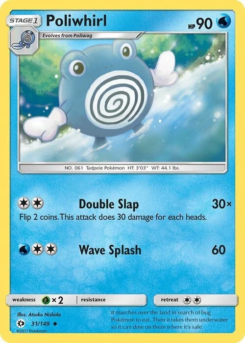 Poliwhirl — Sun & Moon