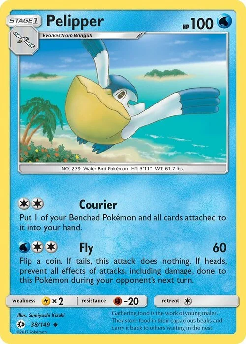 Pelipper — Sun & Moon