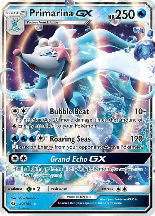 Primarina GX — Sun & Moon