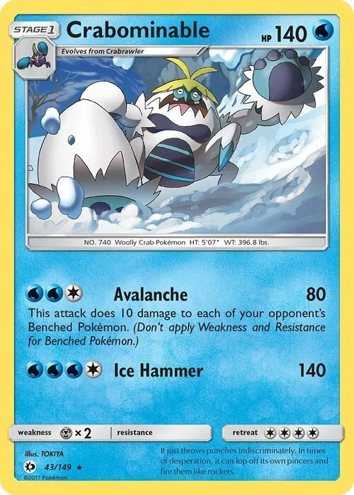 Crabominable — Sun & Moon