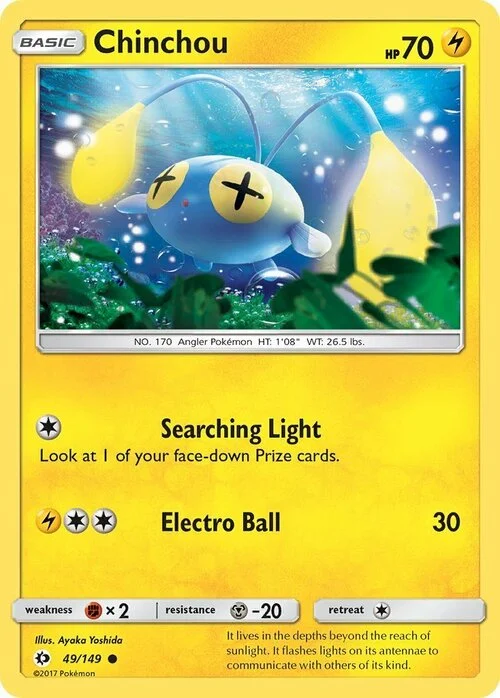 Chinchou — Sun & Moon