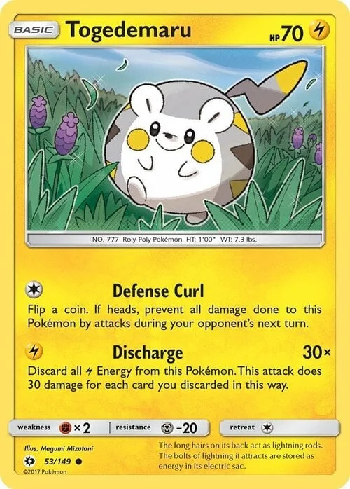 Togedemaru — Sun & Moon