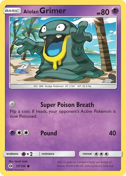 Alolan Grimer — Sun & Moon