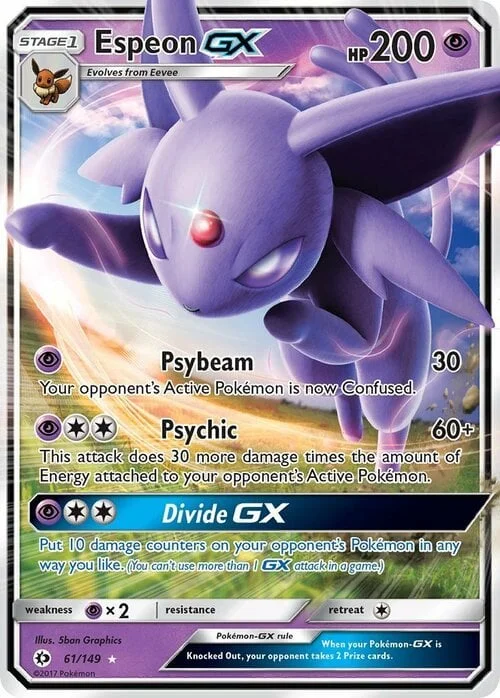 Espeon GX — Sun & Moon