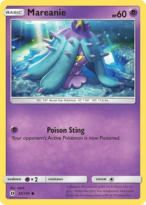 Mareanie — Sun & Moon