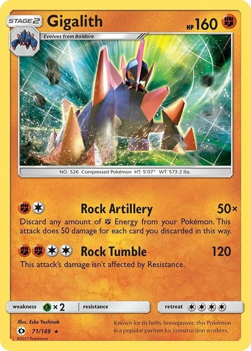 Gigalith — Sun & Moon