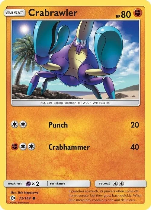 Crabrawler — Sun & Moon