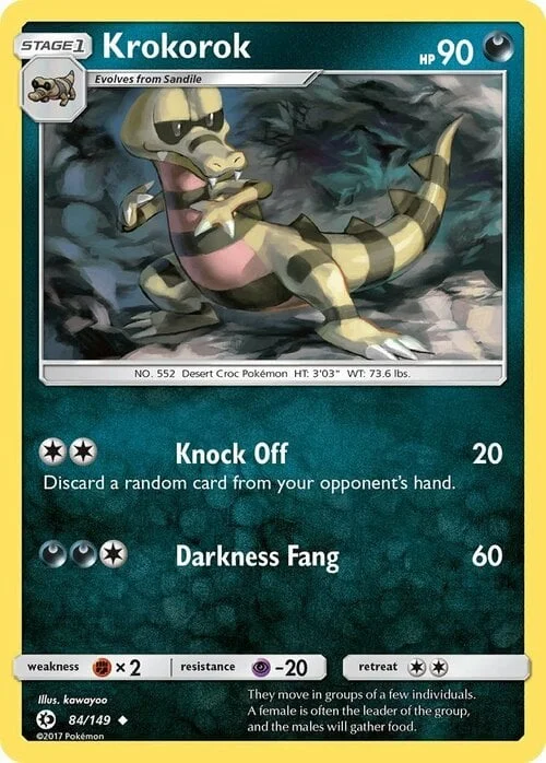 Krokorok — Sun & Moon