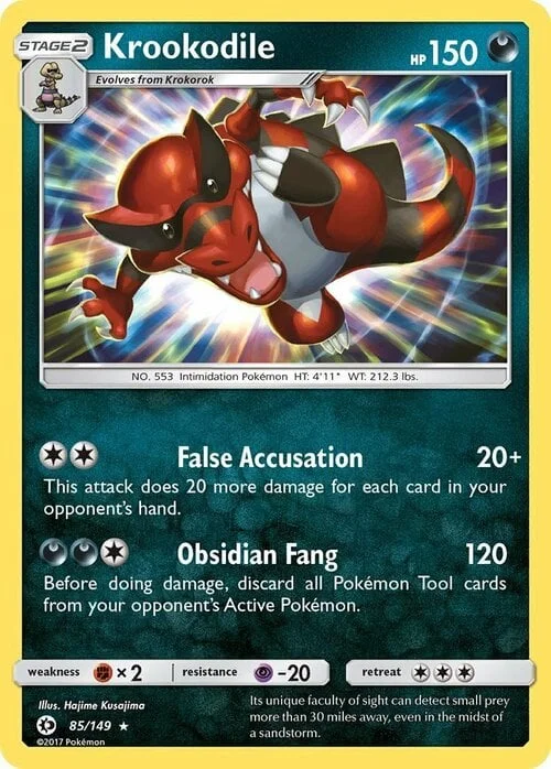 Krookodile — Sun & Moon