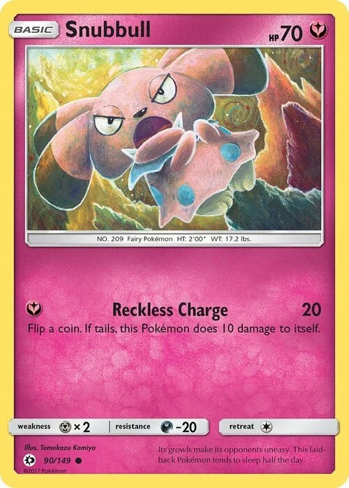 Snubbull — Sun & Moon