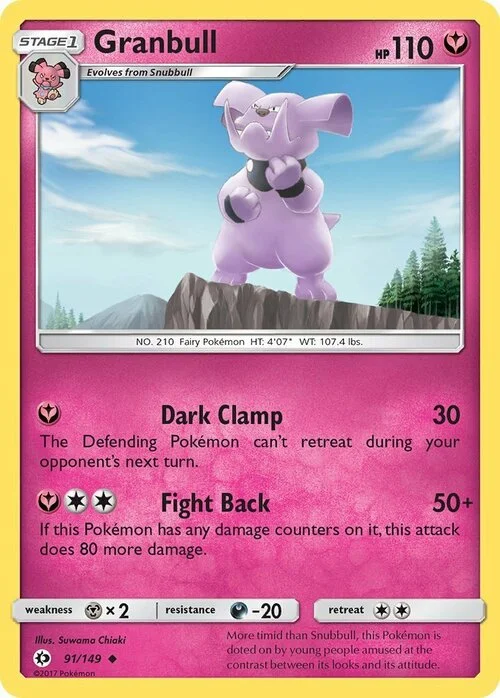 Granbull — Sun & Moon