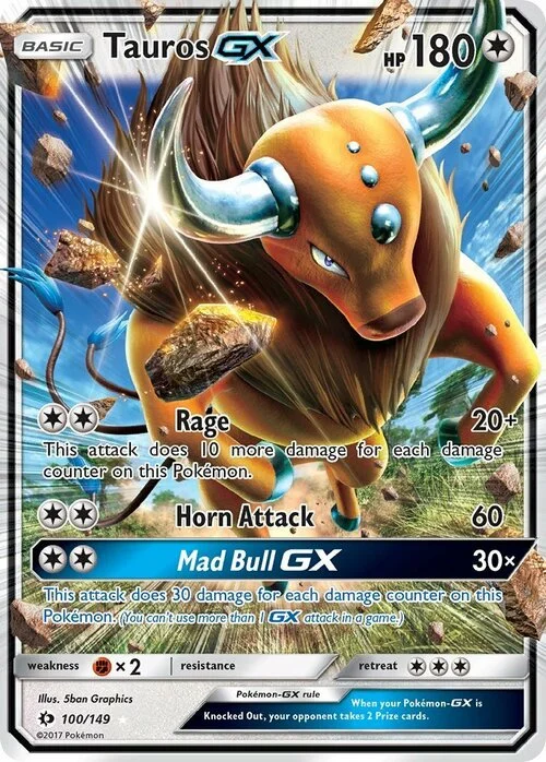 Tauros GX — Sun & Moon