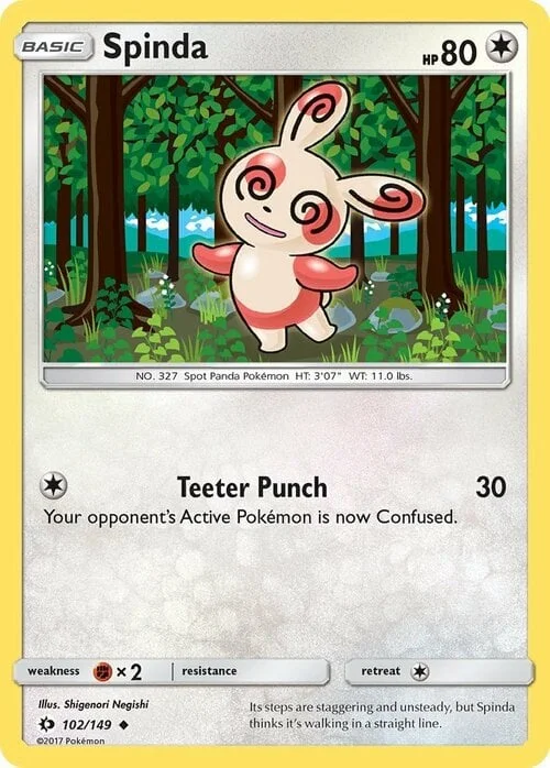 Spinda — Sun & Moon