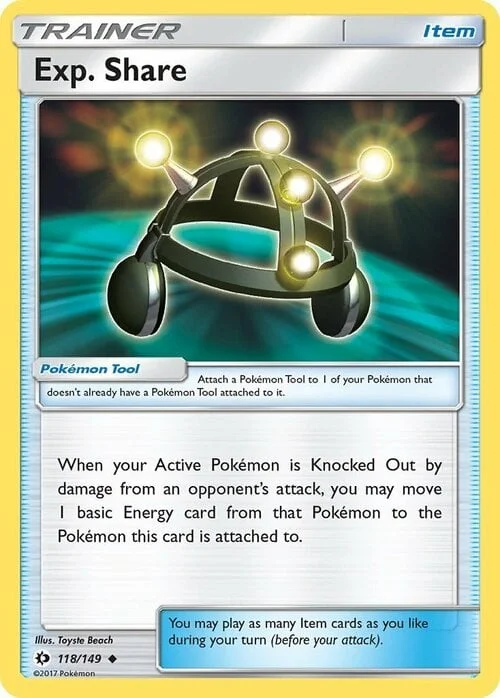 Exp. Share — Sun & Moon
