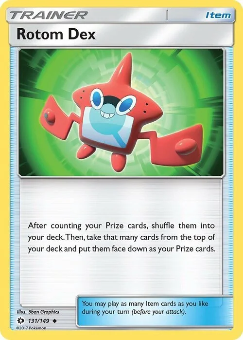 Rotom Dex — Sun & Moon