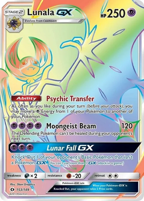 Lunala GX — Sun & Moon
