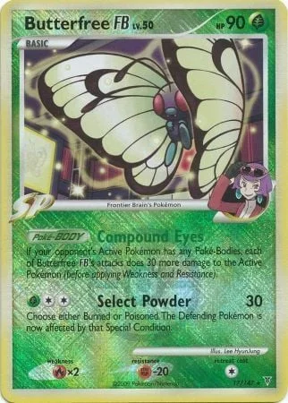 Butterfree FB Lv.50 — League Promos