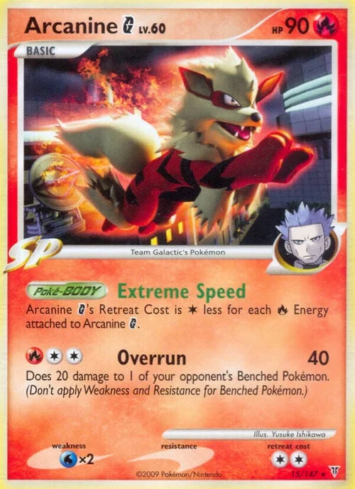 Arcanine G Lv.60 — Supreme Victors