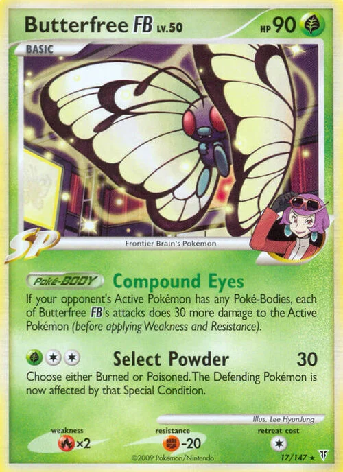 Butterfree FB Lv.50 — Supreme Victors